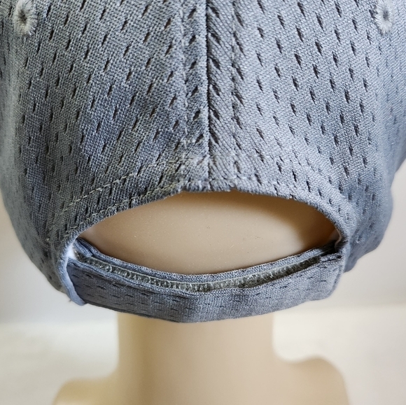 Port Authority Gray Black Whiskey For Those On The Inside Baseball Hat Cap - Picture 10 of 14